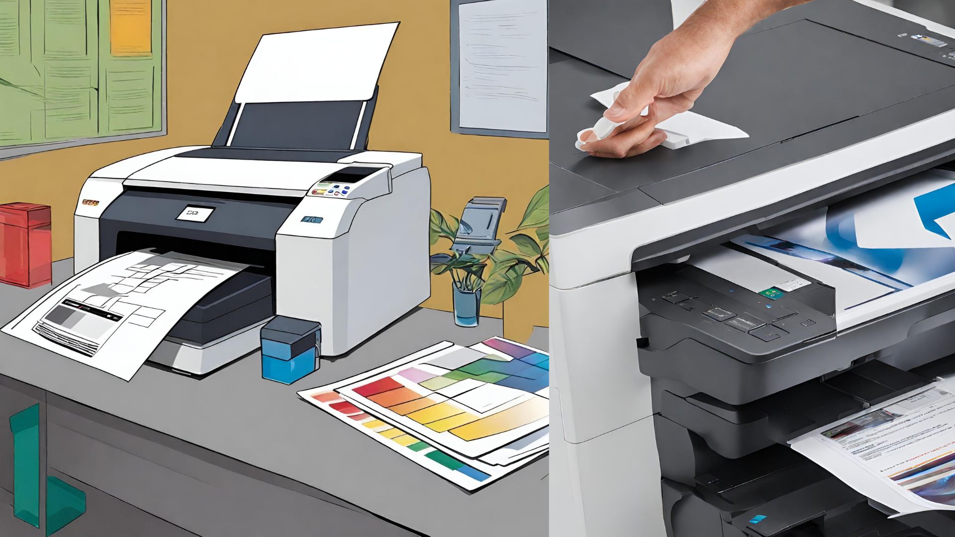 laserjet versus inkjet printer